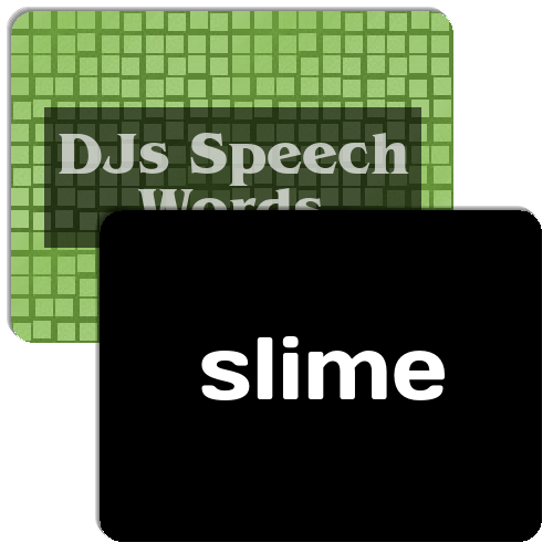 DJ Speech Words Match The Memory