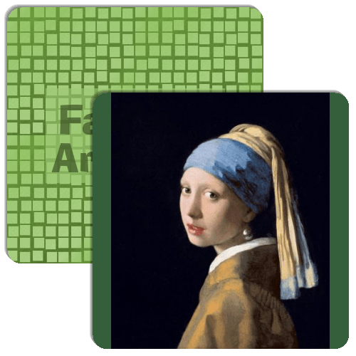 Famous Artwork Matching Game Match The Memory
