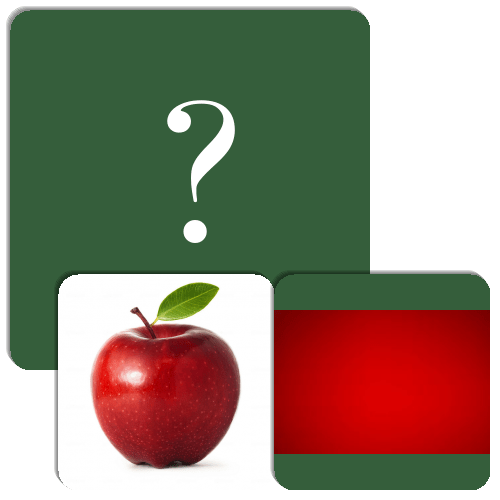 Fruits and Colors Match The Memory