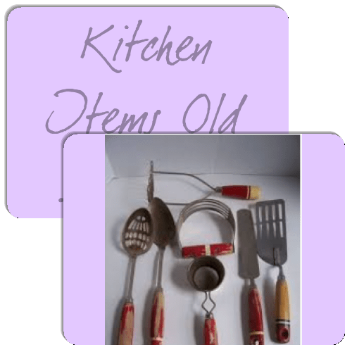 Kitchen Items Old And New Match The Memory