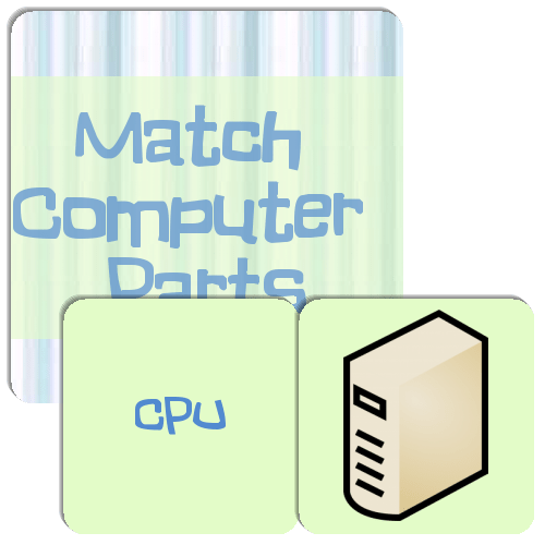 Computer Parts Match With Their Names Match The Memory
