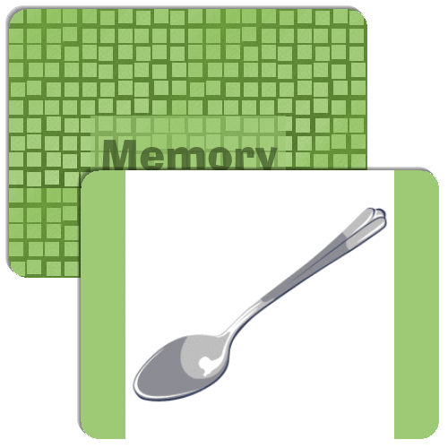HUDSON UTENSILS MEMORY GAME Match The Memory