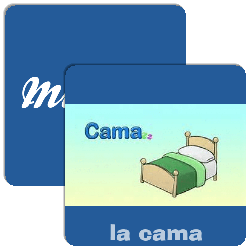 Spanish is Fun Mi Casa Match The Memory
