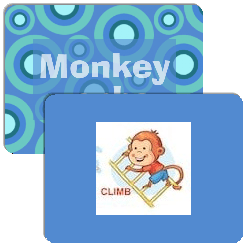 Monkey verbs Match The Memory