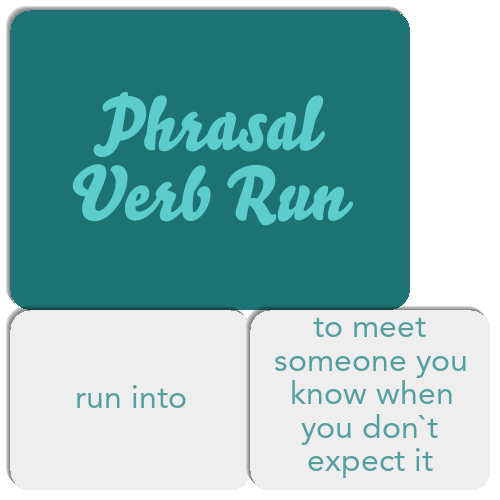 Phrasal Verb Run Match The Memory
