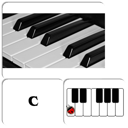 Piano Key Names Match The Memory