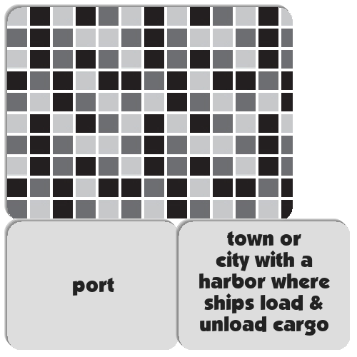 port Words Match The Memory