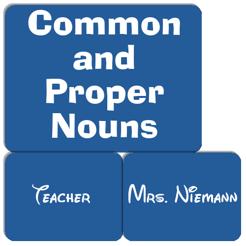 Common and Proper Nouns Match The Memory