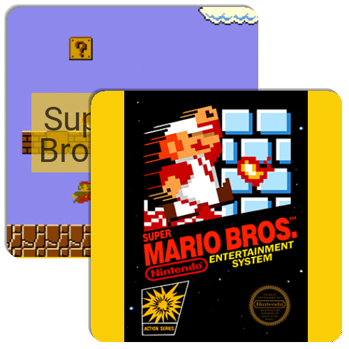Super Mario Bros. Games Match The Memory