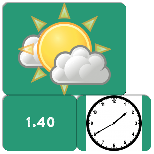 Tell The Time Grade 2 Match The Memory