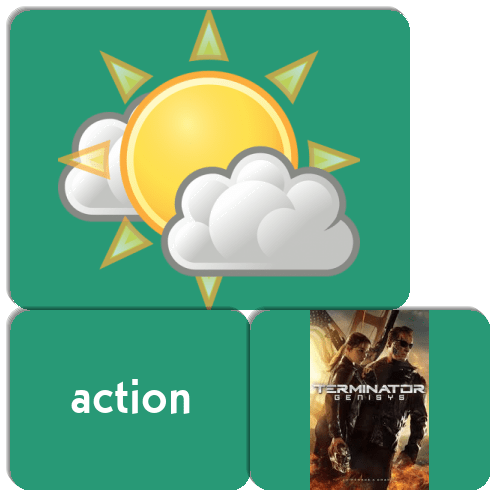 Types of movies Match The Memory