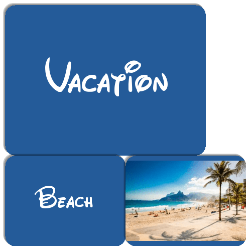 Vacation Match The Memory