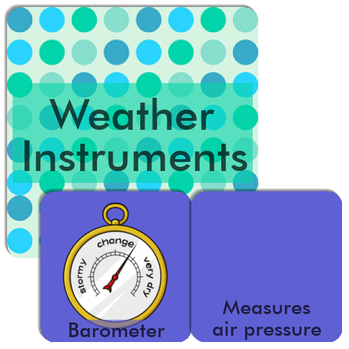 Weather Instruments Match The Memory