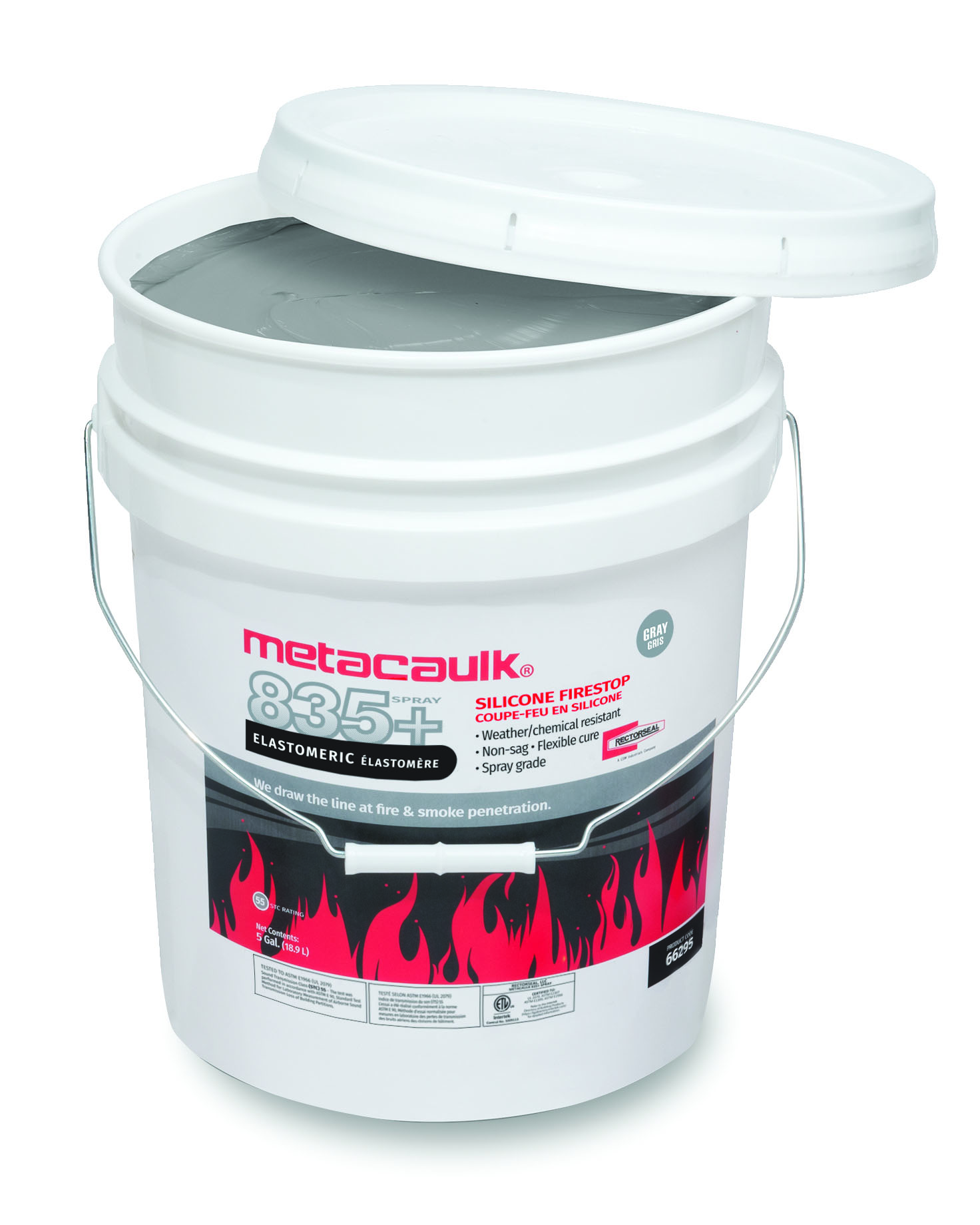 Metacaulk 835+ Spray is a quickcuring, resilient sealant for curtain