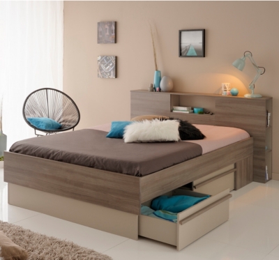 Lit complet Paddock 140 x 190 cm