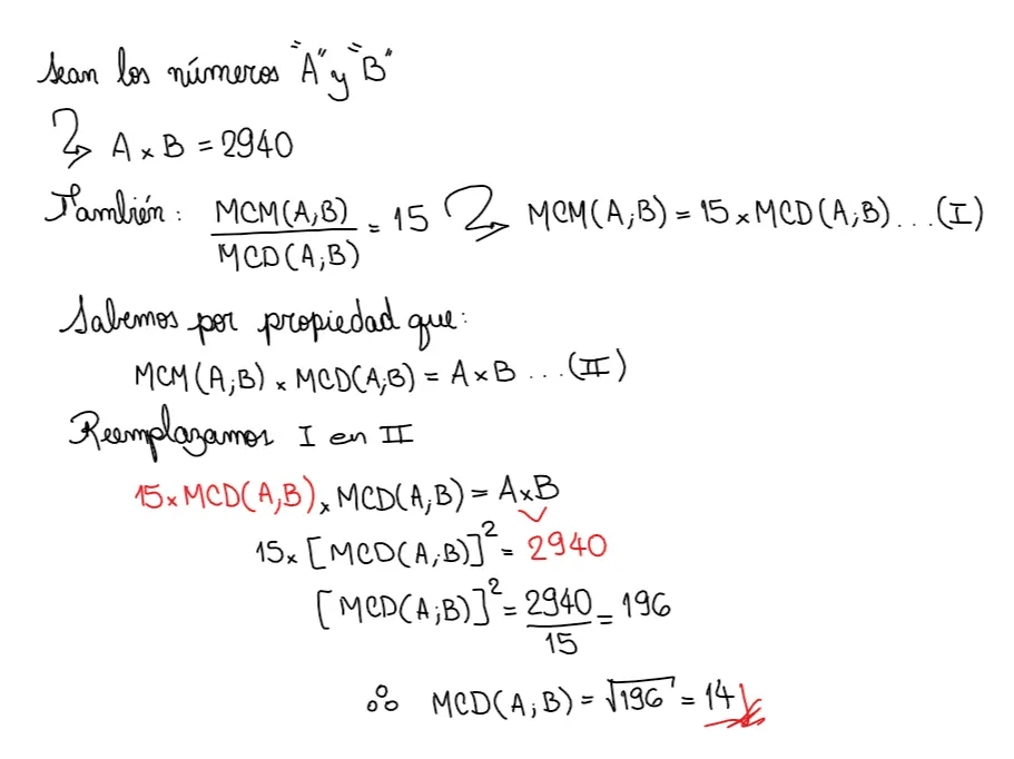 Máximo Común Divisor y Mínimo Común Múltiplo Matemath