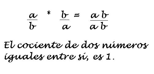 Números recíprocos Matemáticas modernas