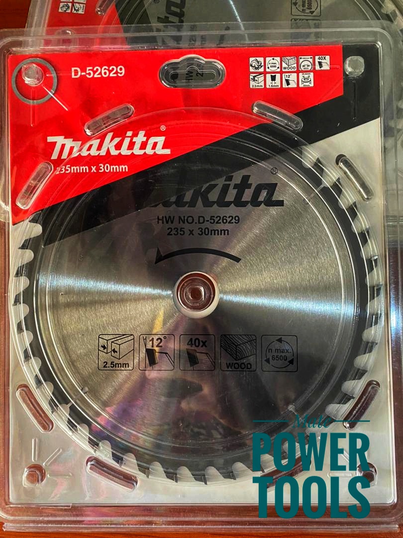 MAKITA CIRCULAR SAW BLADE, TCT, WOOD, 235 x 30 x 2.5mm 40 TEETH Mate