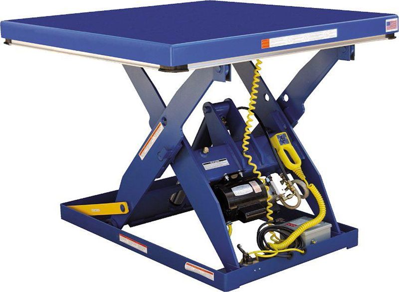 Scissor Lift Tables On Meyer Material Handling Products, Inc.