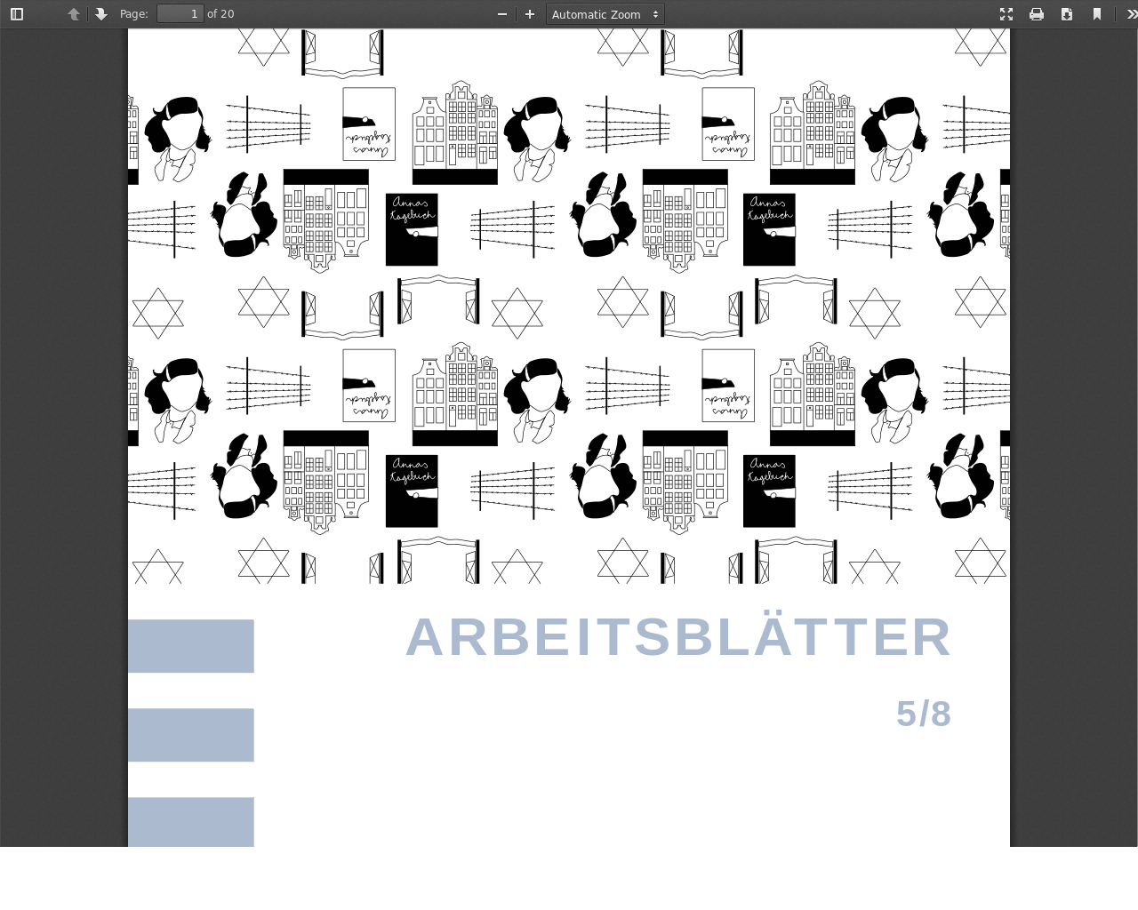 Anne Frank und der Holocaust 5/8 Material