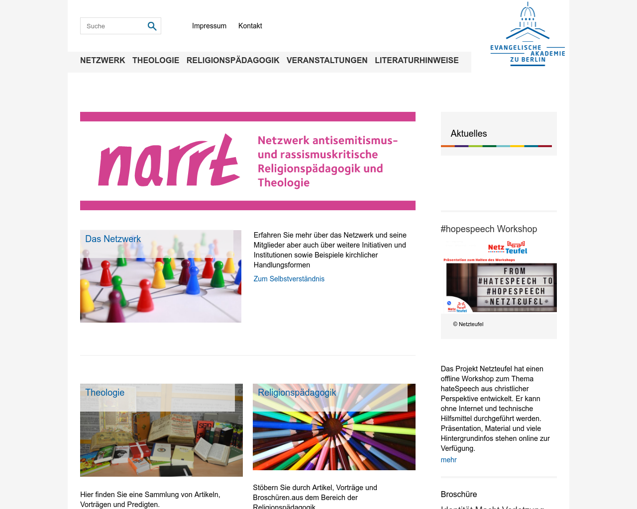 NARRT Religionspädagogisches Material material