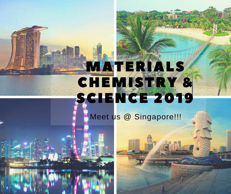 Meet us Singapore!! 4th International Conference on Materials
