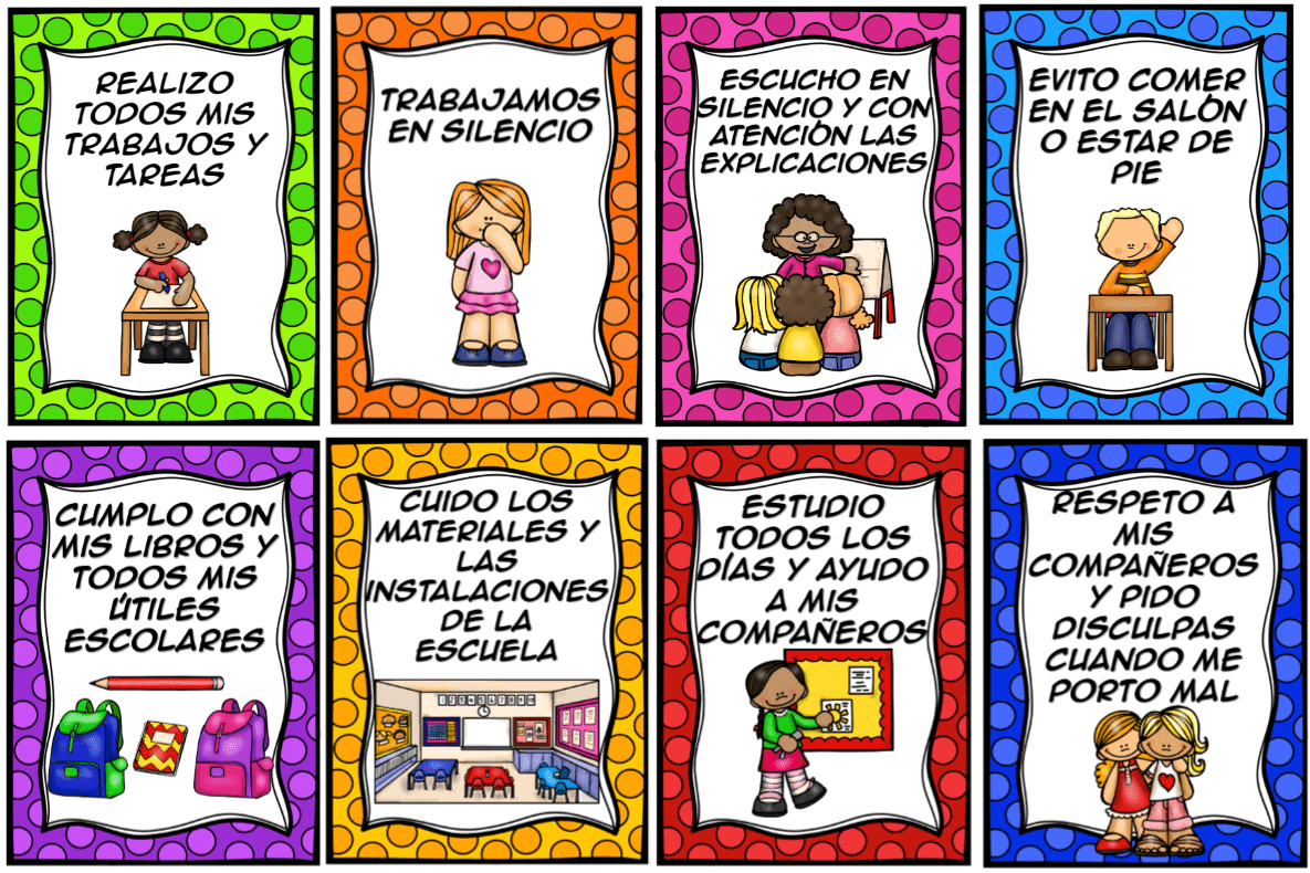 Mis acuerdos de convivencia escolar Material Educativo