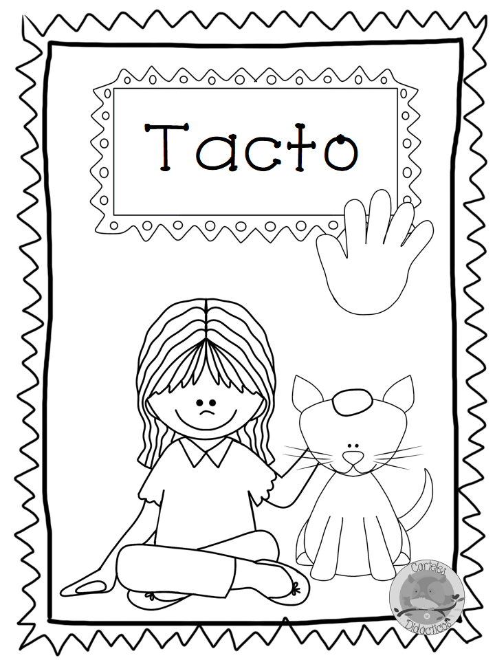 Colorear los sentidos: Dibujos terapeuticos para colorear para ad…