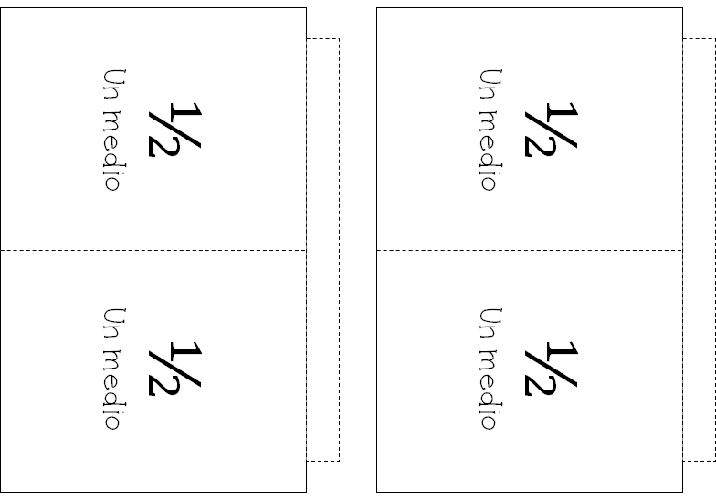 Maravilloso material trabajamos las fracciones un entero, medios