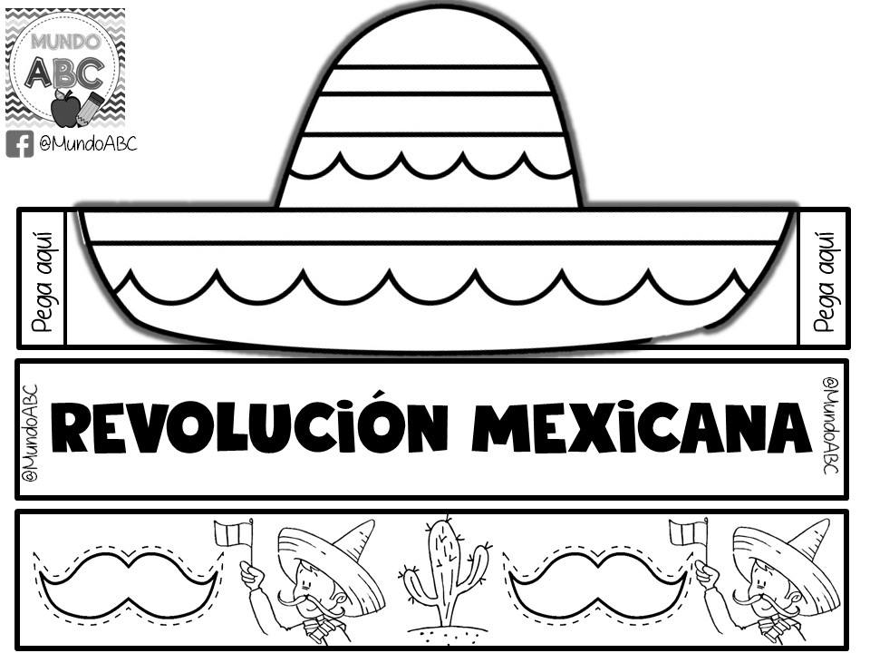 Fantástico y creativo sombrero para este 20 de noviembre revolución