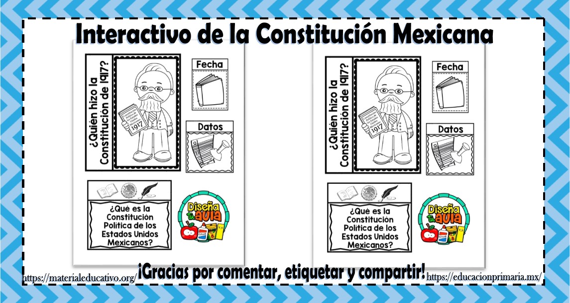 Constitución Política Material Educativo