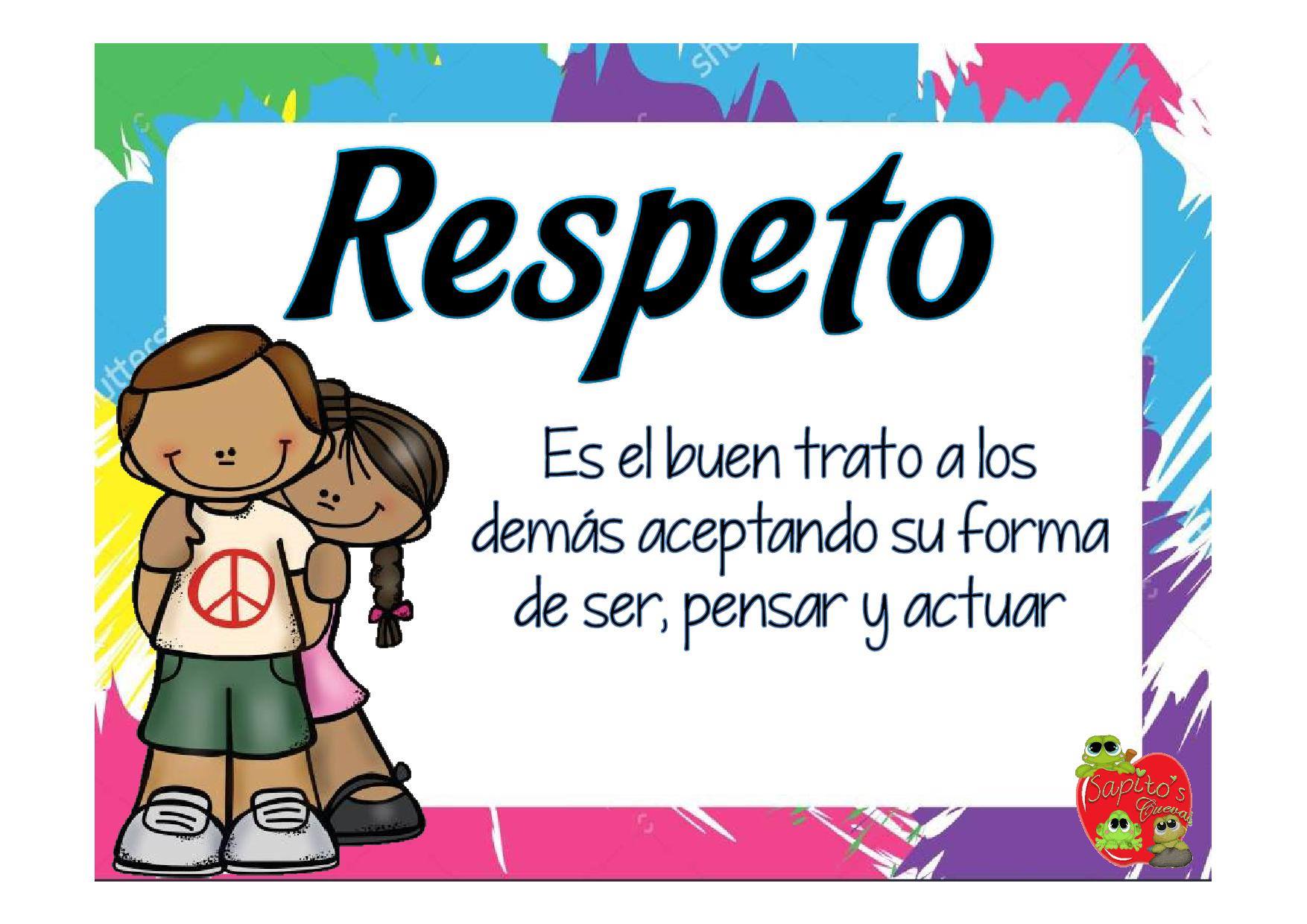 Imagenes De Un Mural Sobre Valores