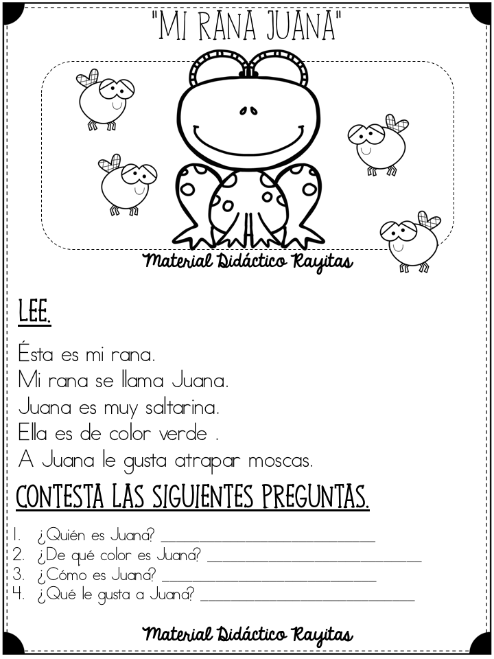 Excelentes lecturas cortas para desarrollar la comprensión lectora de
