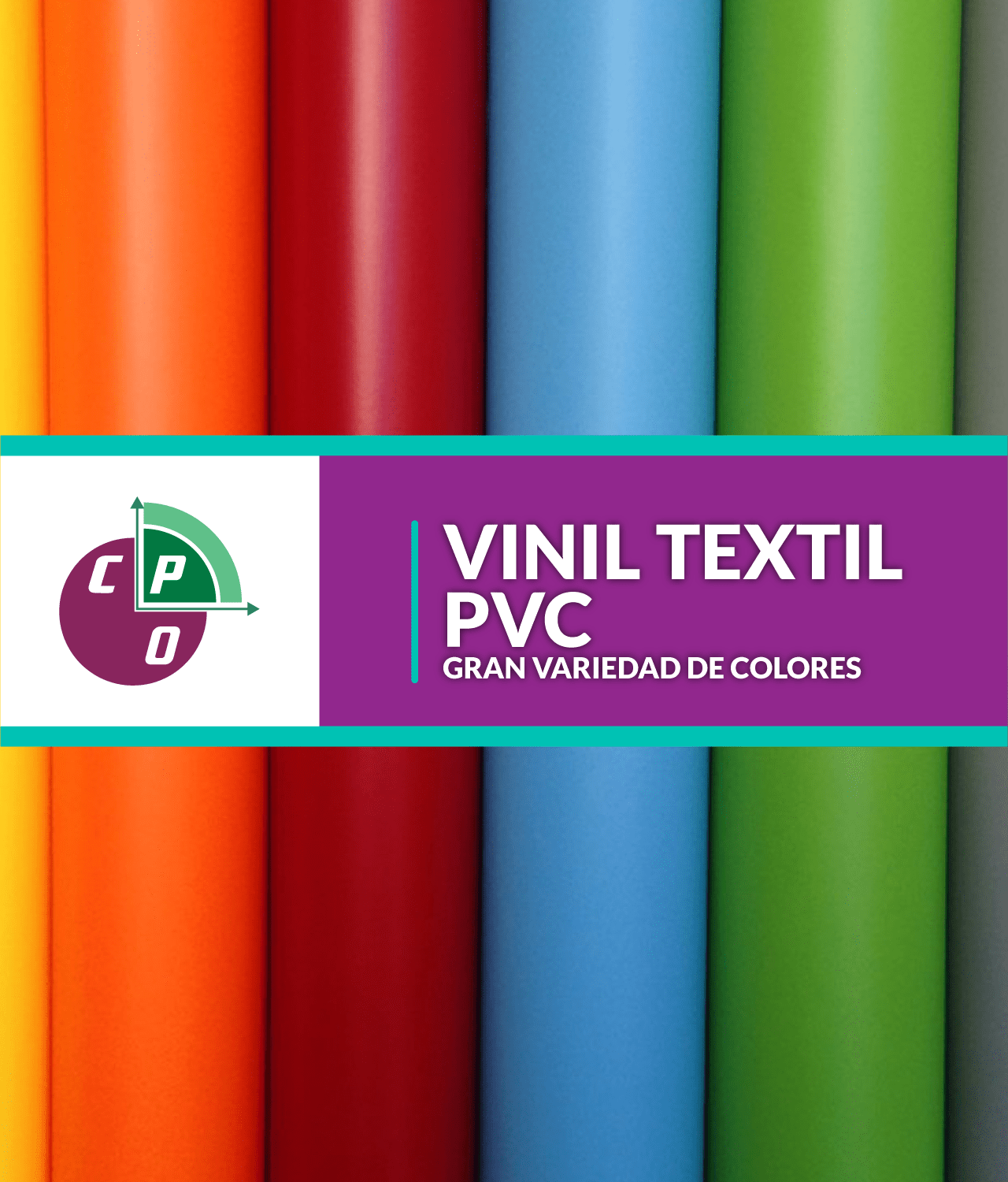 Vinil Textil Colores PVC CPO