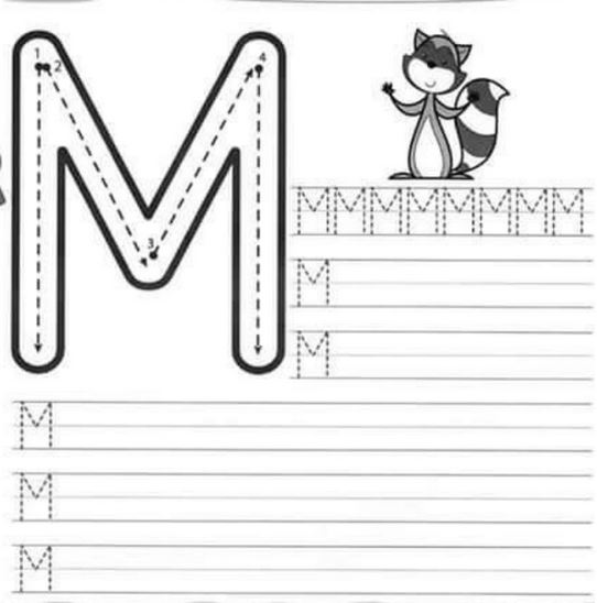 Cuadernillo de Letras y Ejercicios IMPRENTA MAYÚSCULA