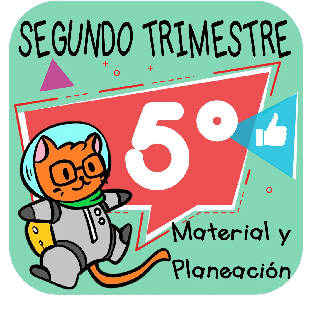 Combo Material y planeación Bloque 2 Quinto grado 2019 2020 Materiales Zany