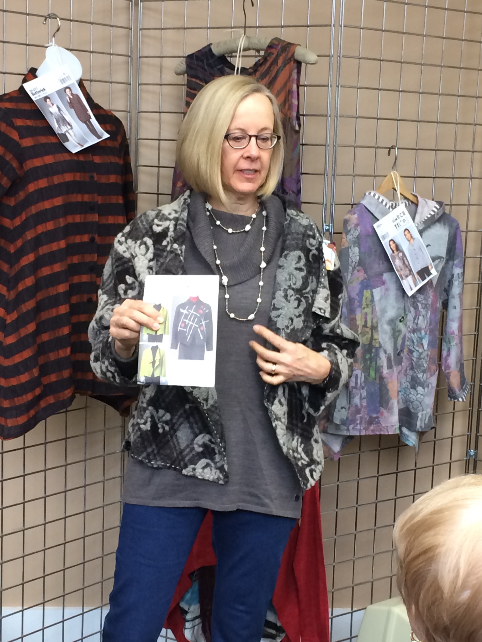 Sewing & Quilting Expo/Show and Tell Material Girl Sewing