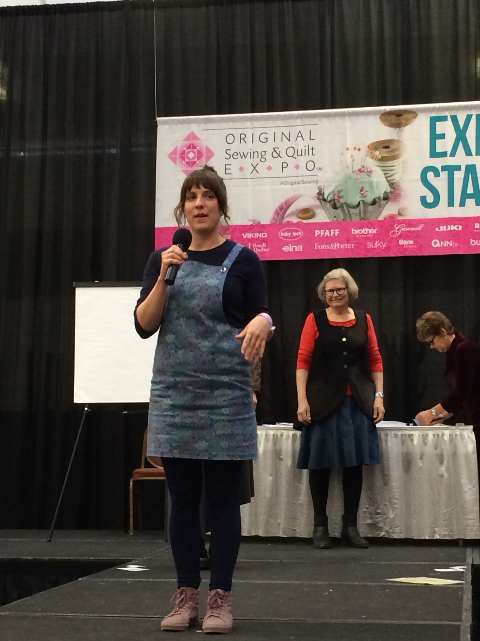 Sewing & Quilting Expo/Show and Tell Material Girl Sewing