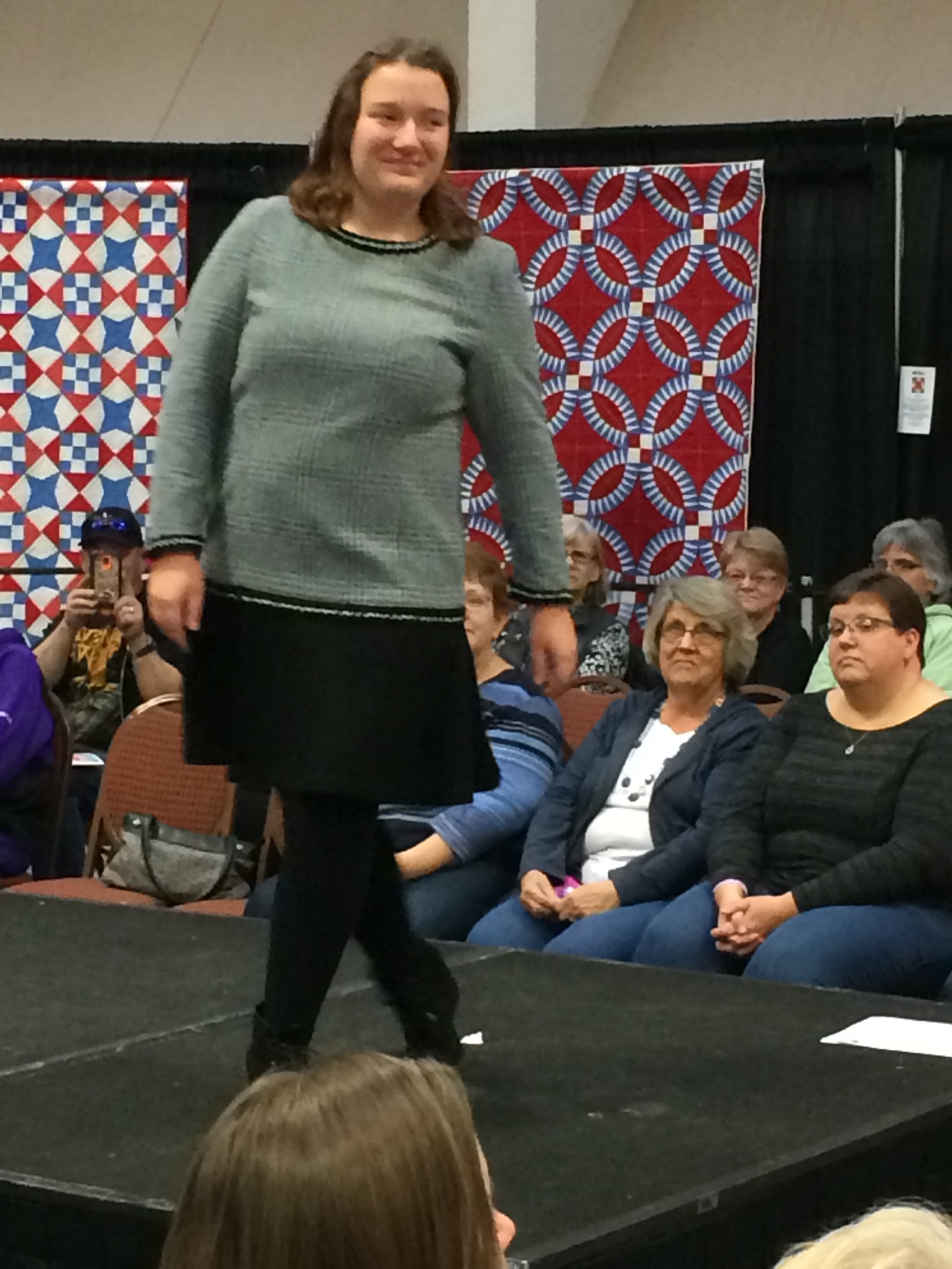 Sewing & Quilting Expo/Show and Tell Material Girl Sewing