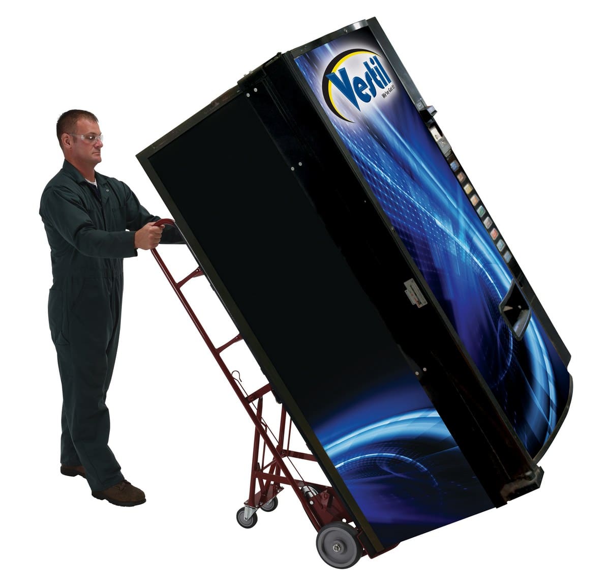 Vestil APPL120066 Steel Ratchet Appliance Cart Material Handling