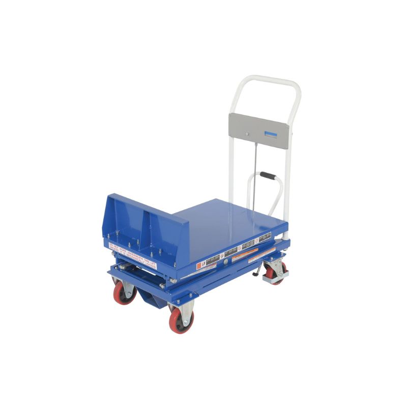 Vestil CART1000LTPSS Steel Lift and Tilt Carts Material Handling