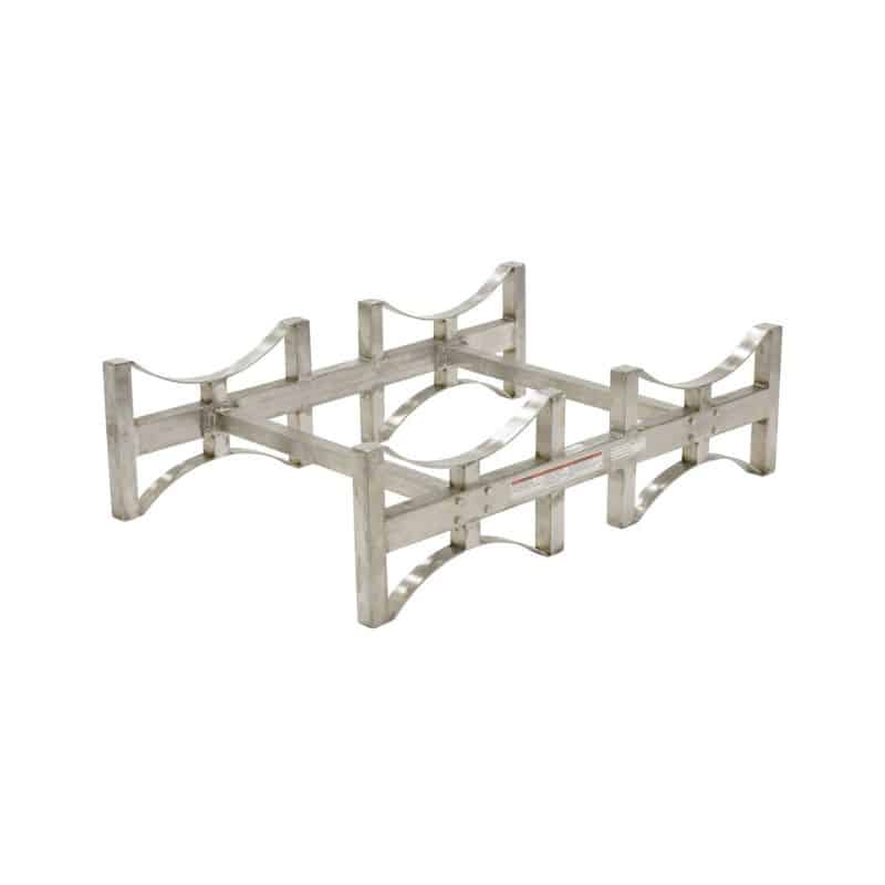 Vestil DRUMRACK2SS Stainless Steel Stackable Drum Rack Material