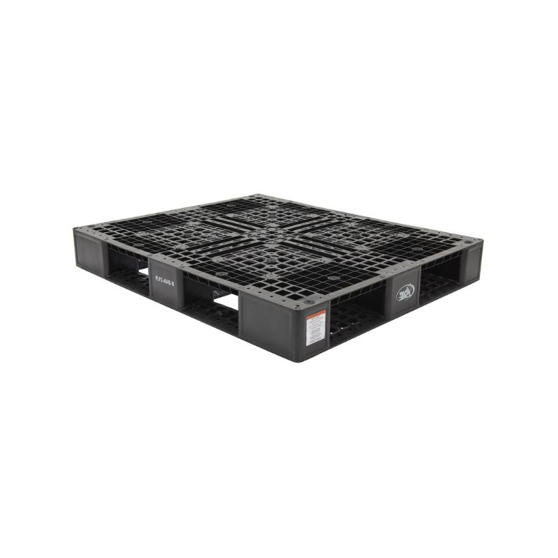 Vestil PLP24840BLACK Plastic Pallets and Skids Material Handling