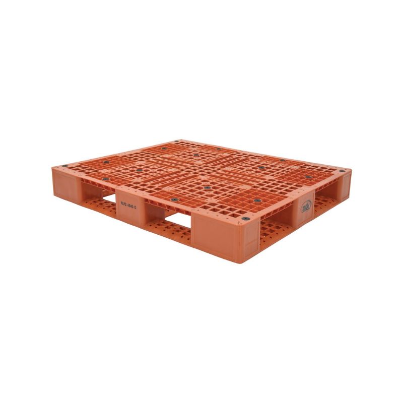 Vestil PLP24840ORANGE Plastic Pallets and Skids Material Handling