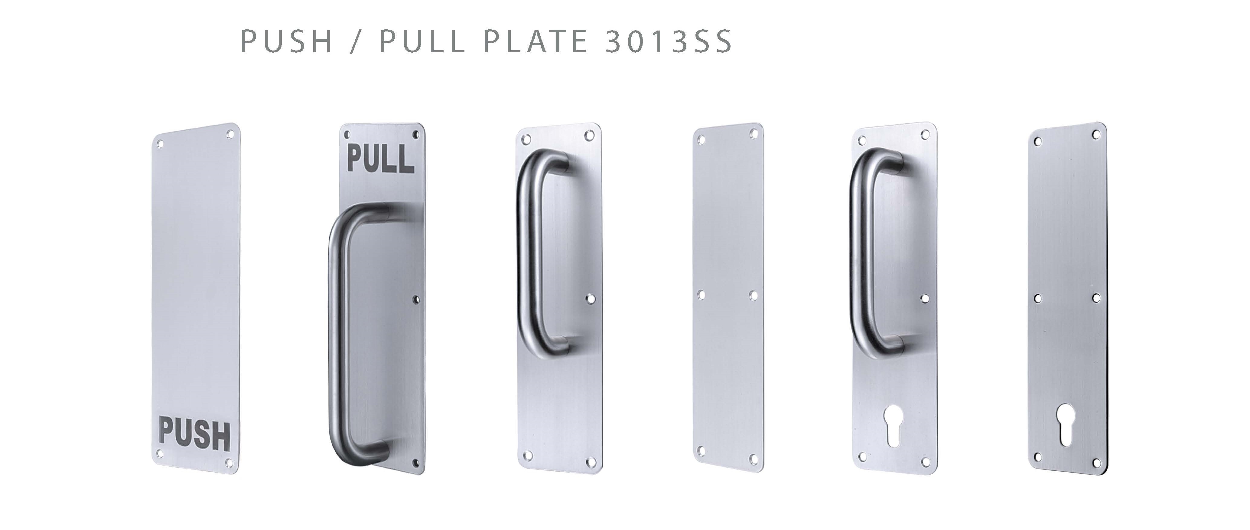 PUSH/PULL PLATE BRS 3013SS