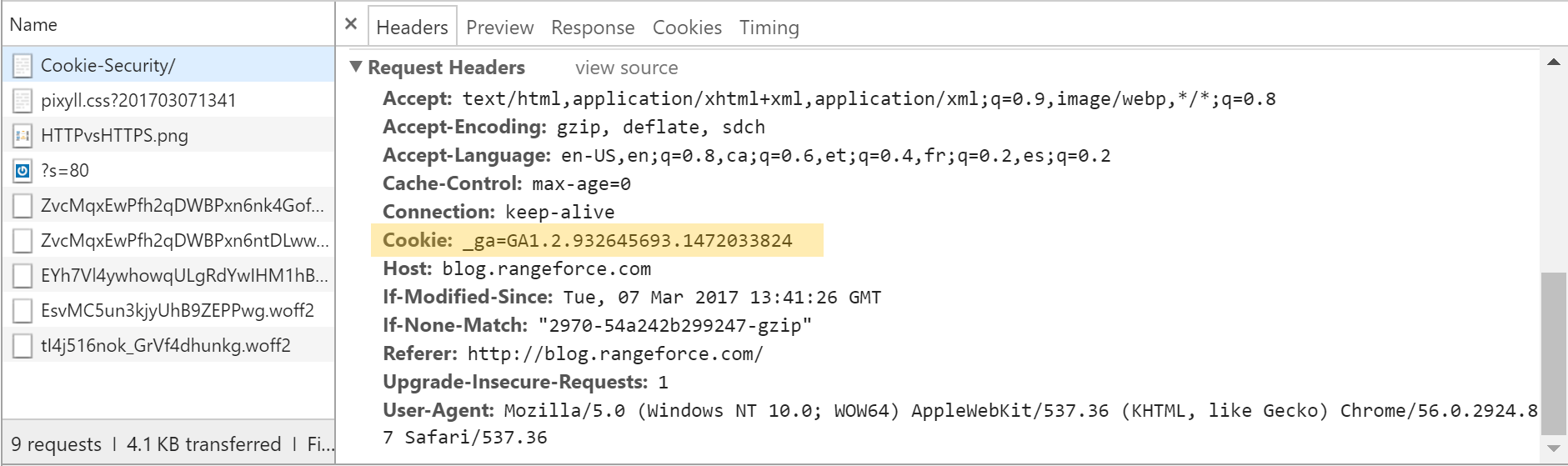 Cookie Security RangeForce
