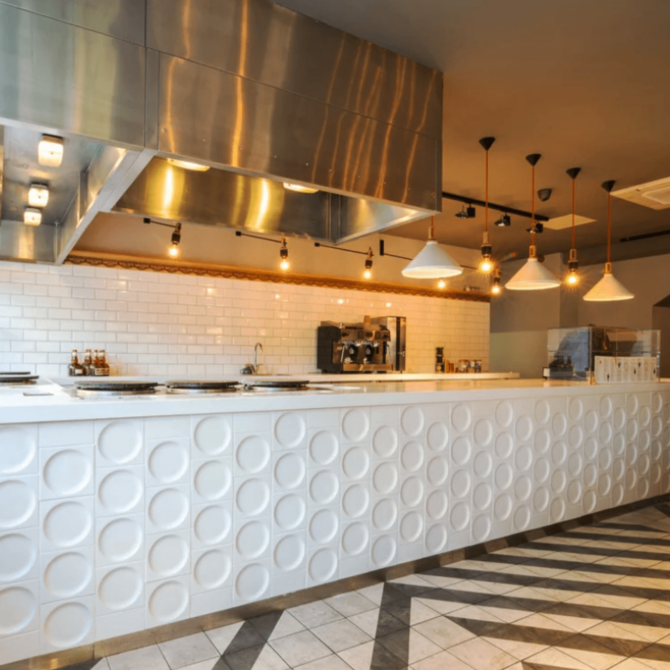 Base 3D Ceramic Tile Materials Assemble