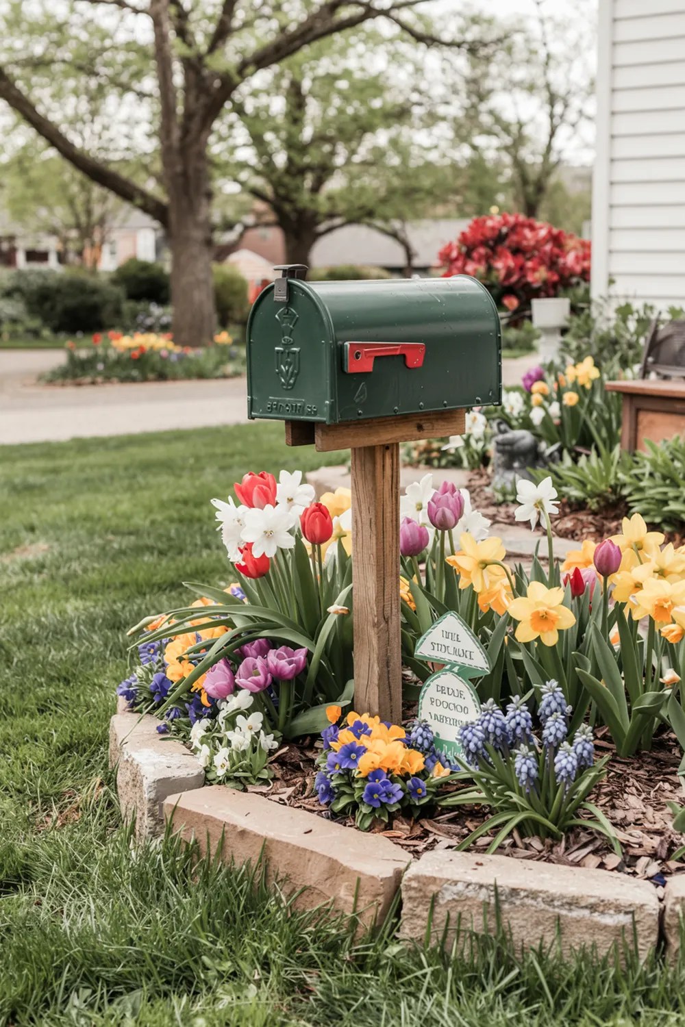 20 Mailbox Flower Bed Ideas That Make a Bold First Impression