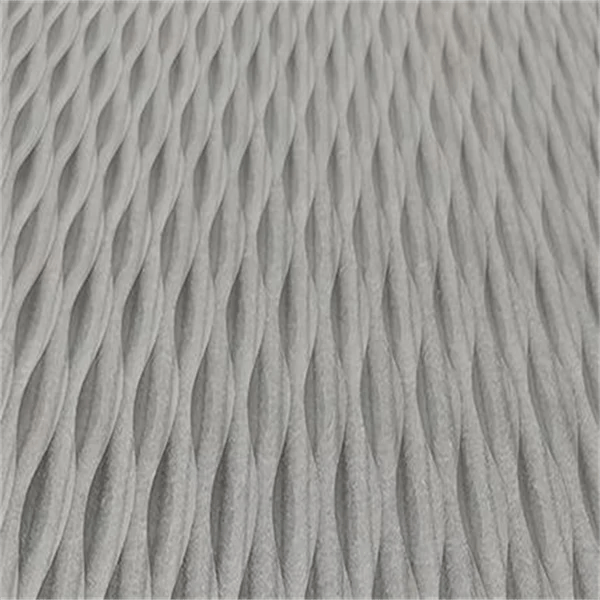 Cement Decoration BoardNo. 7 Twist Slot Materialsyi