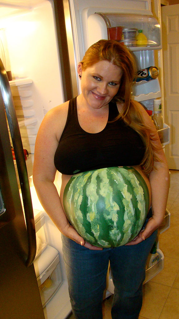 Pregnant Watermelon Belly The Maternity Gallery